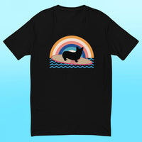 Surfing Corgi Mens Shirt