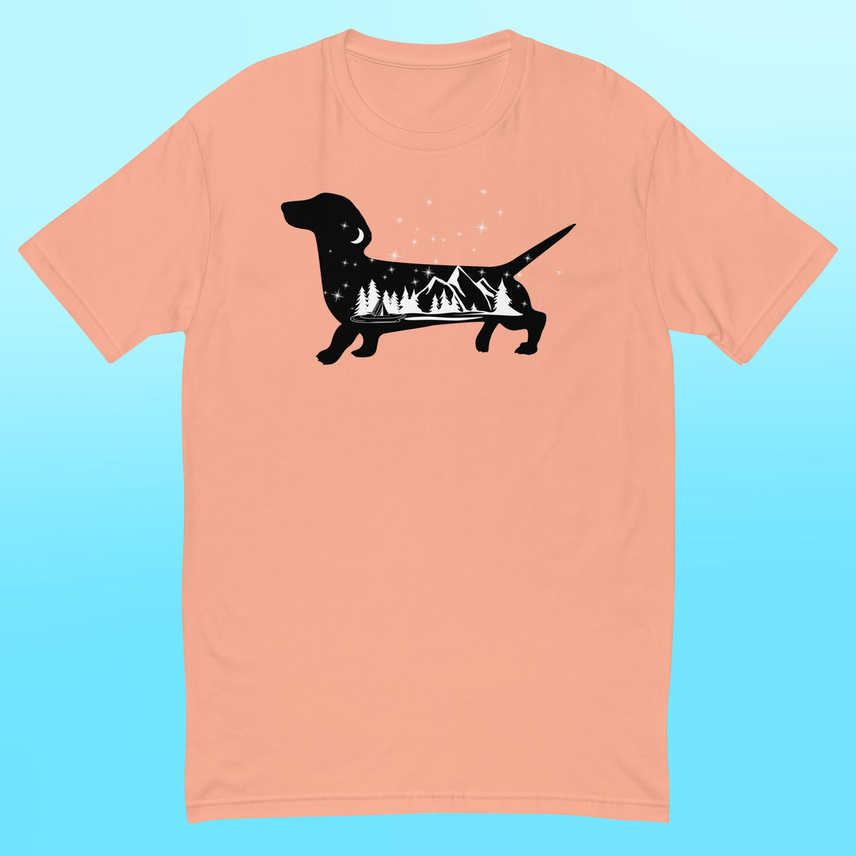 Camping Dachshund Mens Shirt