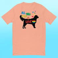 Golden LOVE Mens Shirt