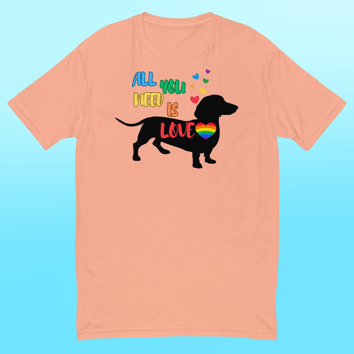Dachshund LOVE Mens Shirt
