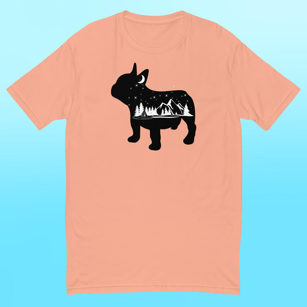 Camping Frenchie Men's Shirt
