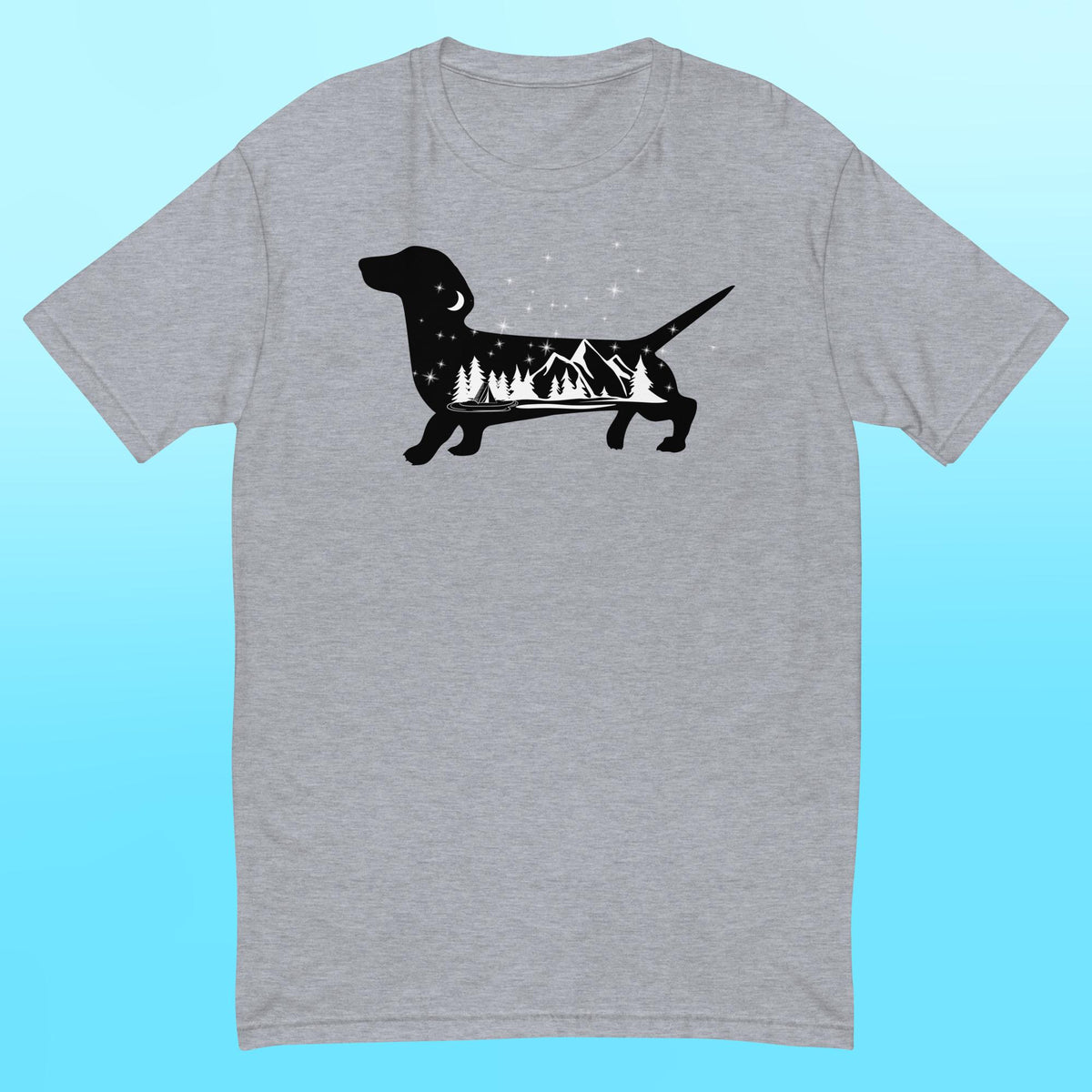 Camping Dachshund Mens Shirt