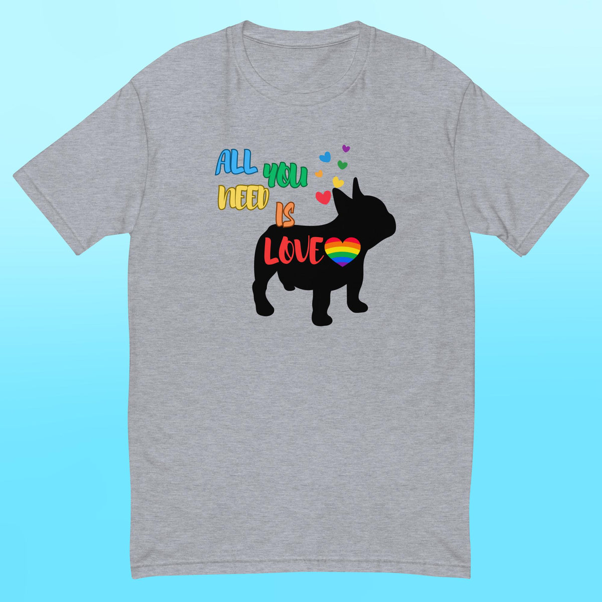 LOVE Frenchie Mens Shirt