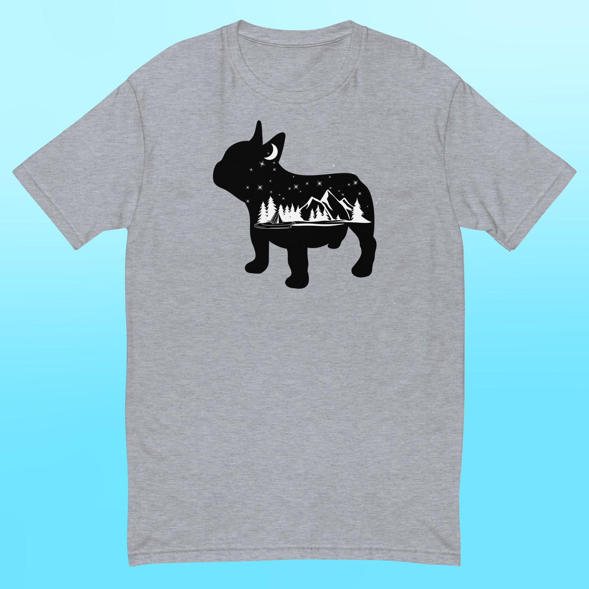 Camping Frenchie Men's Shirt