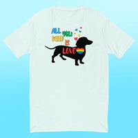 Dachshund LOVE Mens Shirt