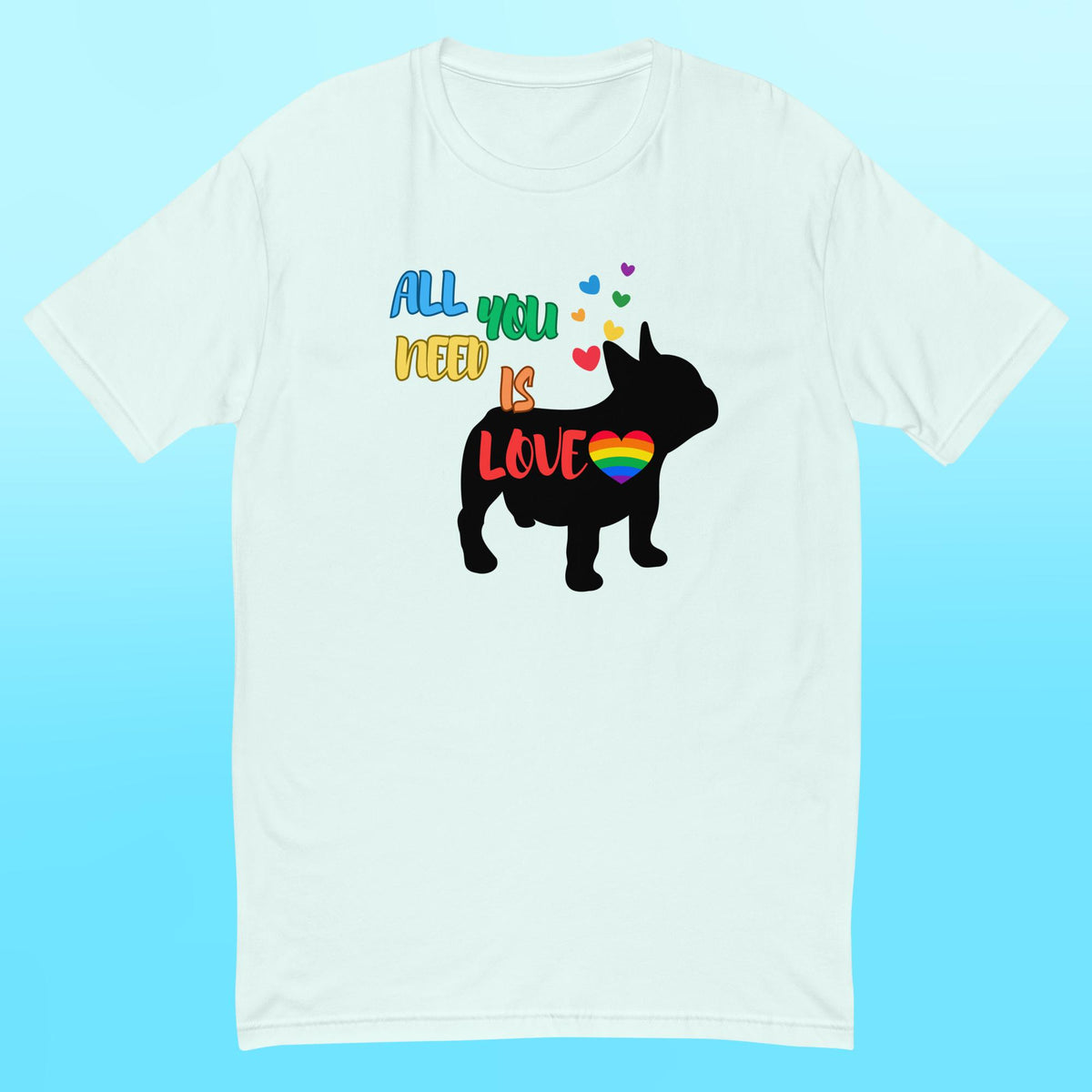 LOVE Frenchie Mens Shirt