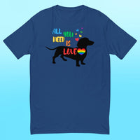 Dachshund LOVE Mens Shirt