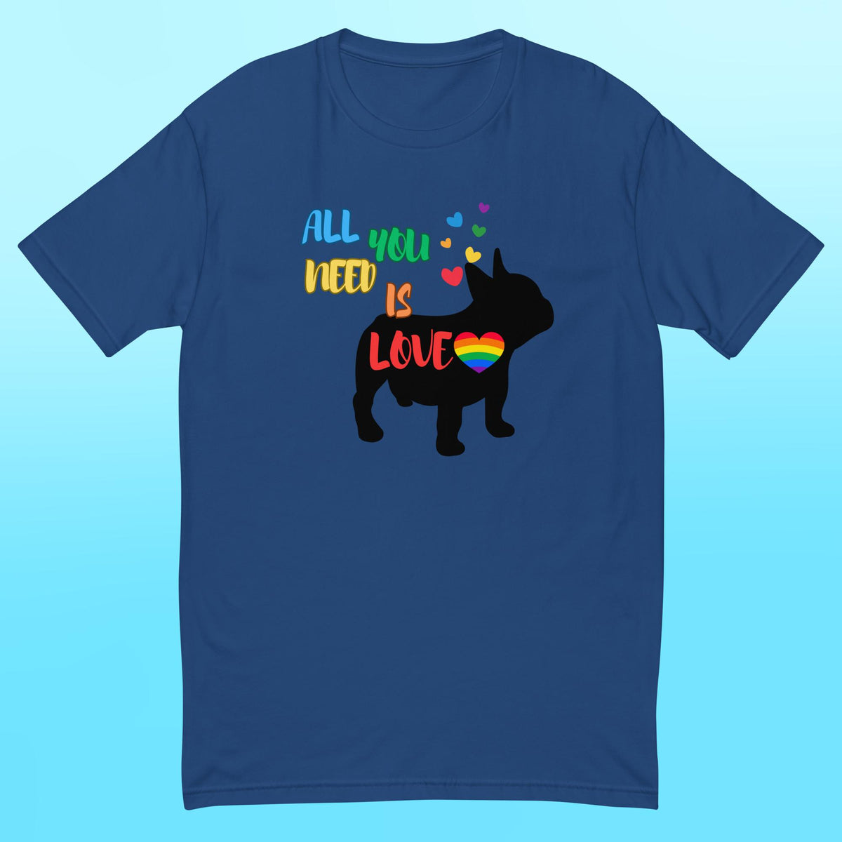 LOVE Frenchie Mens Shirt
