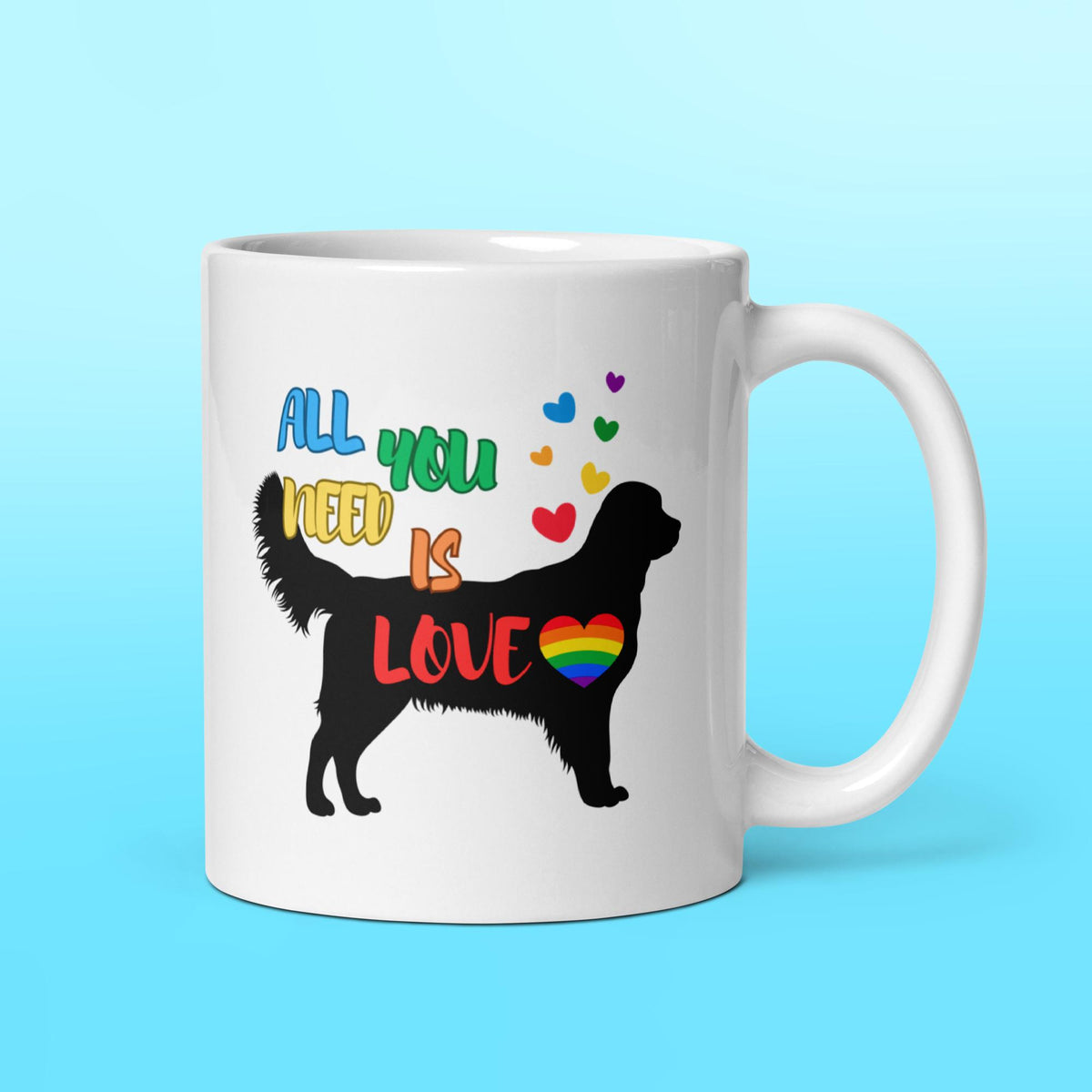 LOVE Golden Mug