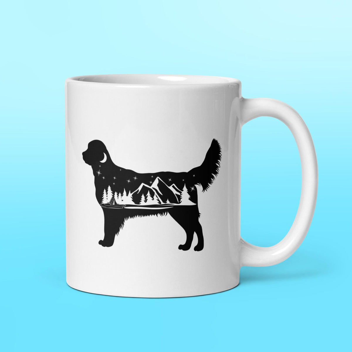 Camping Golden Mug