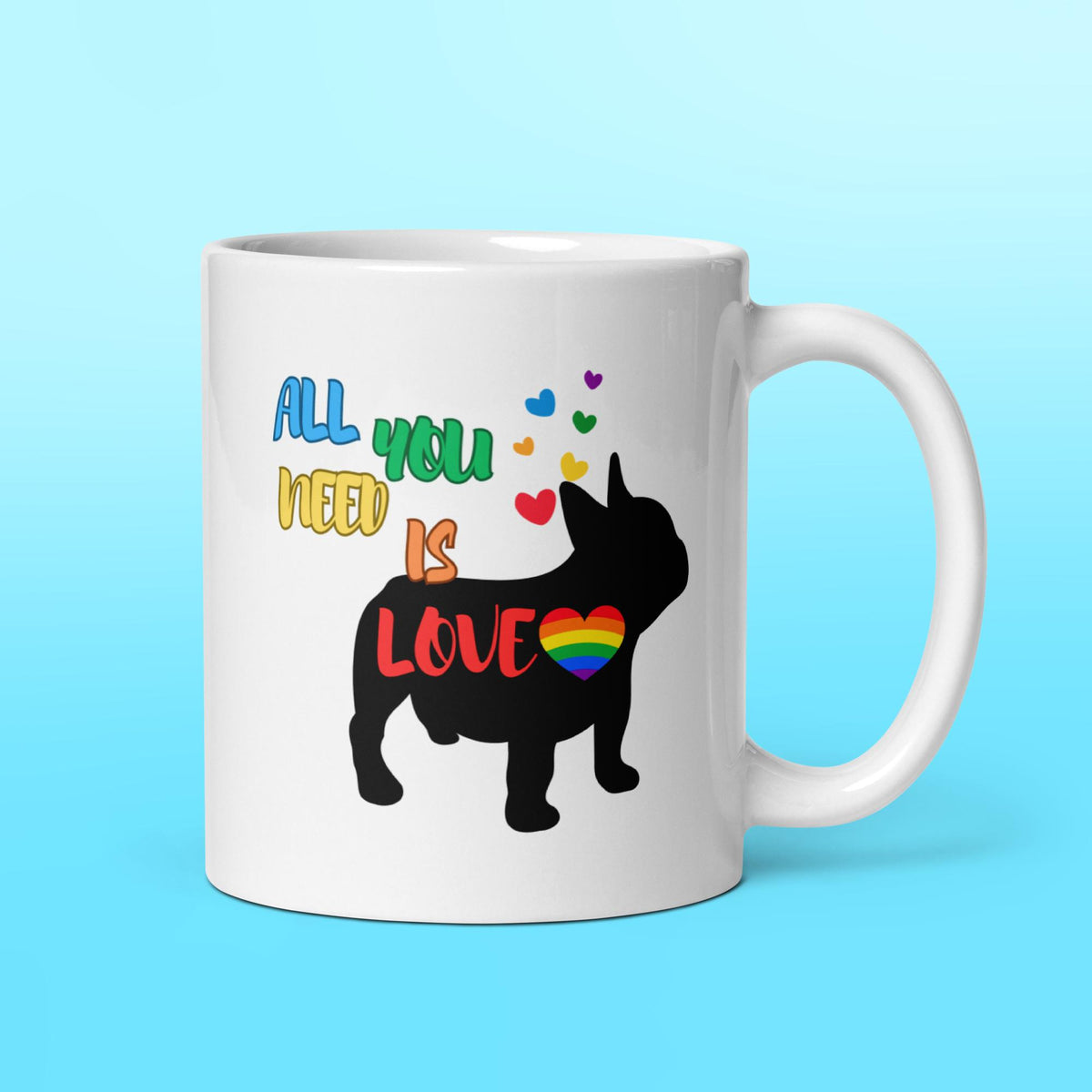 LOVE Frenchie Mug