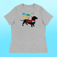 LOVE Dachshund Women's Shirt