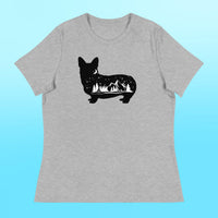Camping Corgi Women's Shirt