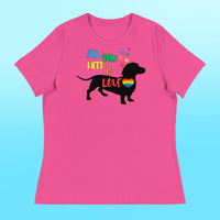LOVE Dachshund Women's Shirt