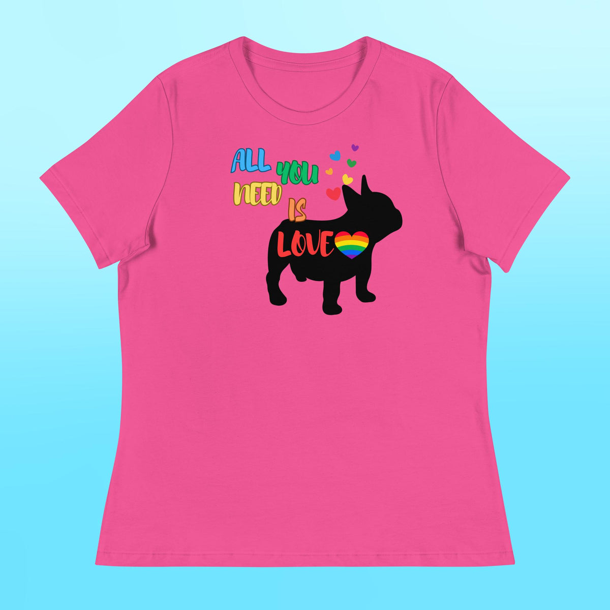 LOVE Frenchie Women's Shirt