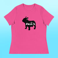 Camping Frenchie Women's Shirt
