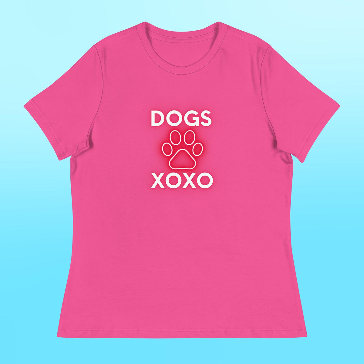 XOXO Dogs Womens Shirt