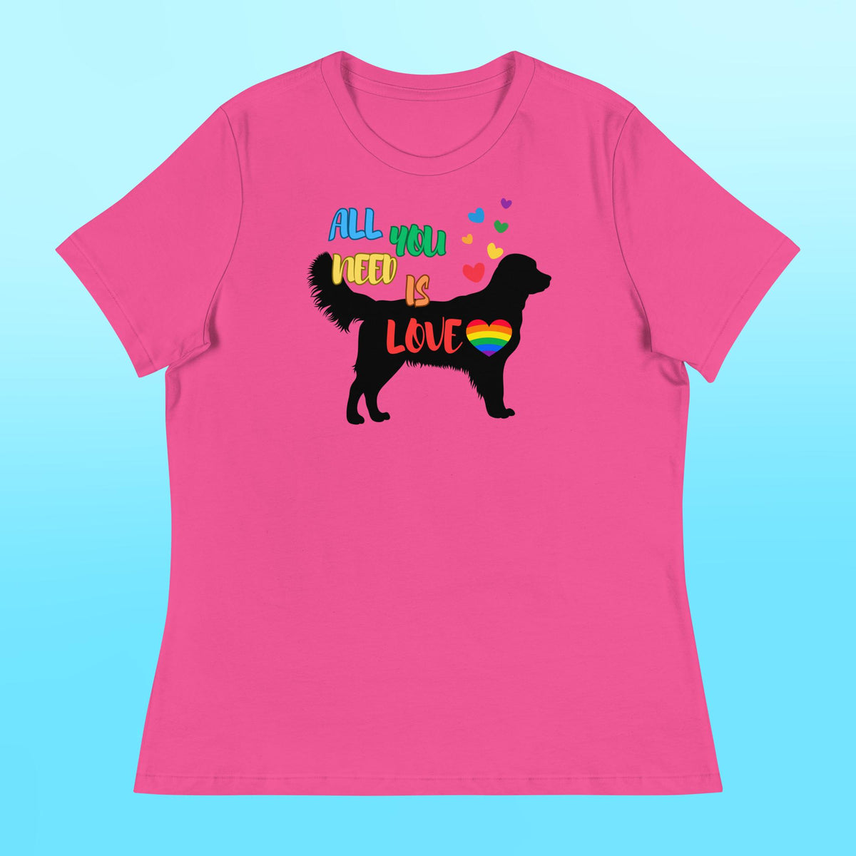 Golden LOVE Women's Shirt