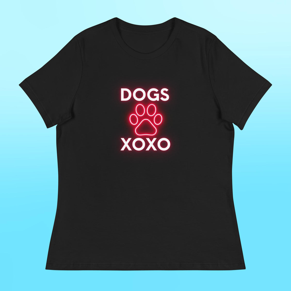 XOXO Dogs Womens Shirt