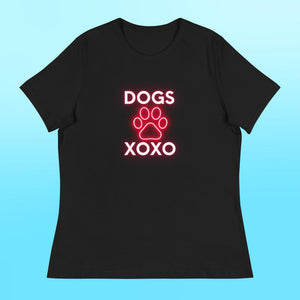 XOXO Dogs Womens Shirt