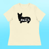 Camping Corgi Women's Shirt