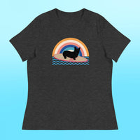 Surfing Corgi Women's Shirt