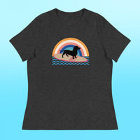 Surfing Dachshund Women's Shirt