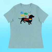 LOVE Dachshund Women's Shirt