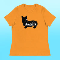 Camping Corgi Women's Shirt