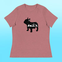 Camping Frenchie Women's Shirt