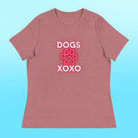 XOXO Dogs Womens Shirt