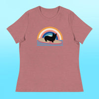 Surfing Corgi Women's Shirt