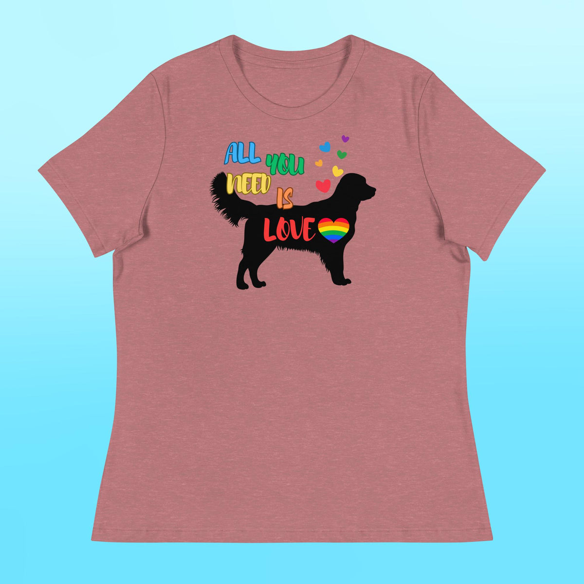 Golden LOVE Women's Shirt