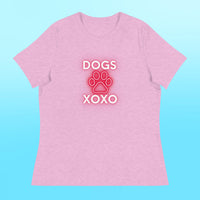 XOXO Dogs Womens Shirt
