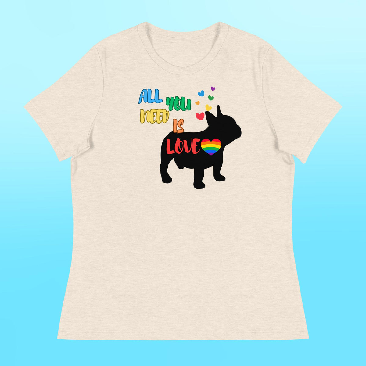 LOVE Frenchie Women's Shirt