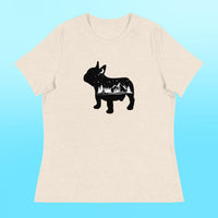Camping Frenchie Women's Shirt