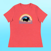 Surfing Corgi Women's Shirt