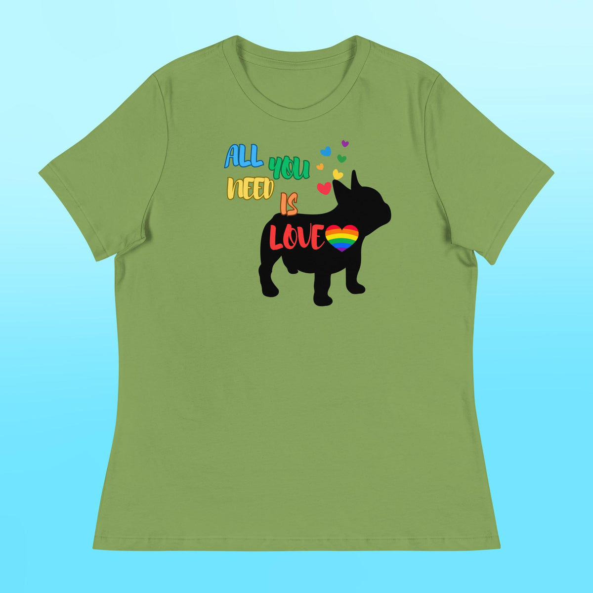 LOVE Frenchie Women's Shirt