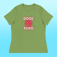 XOXO Dogs Womens Shirt