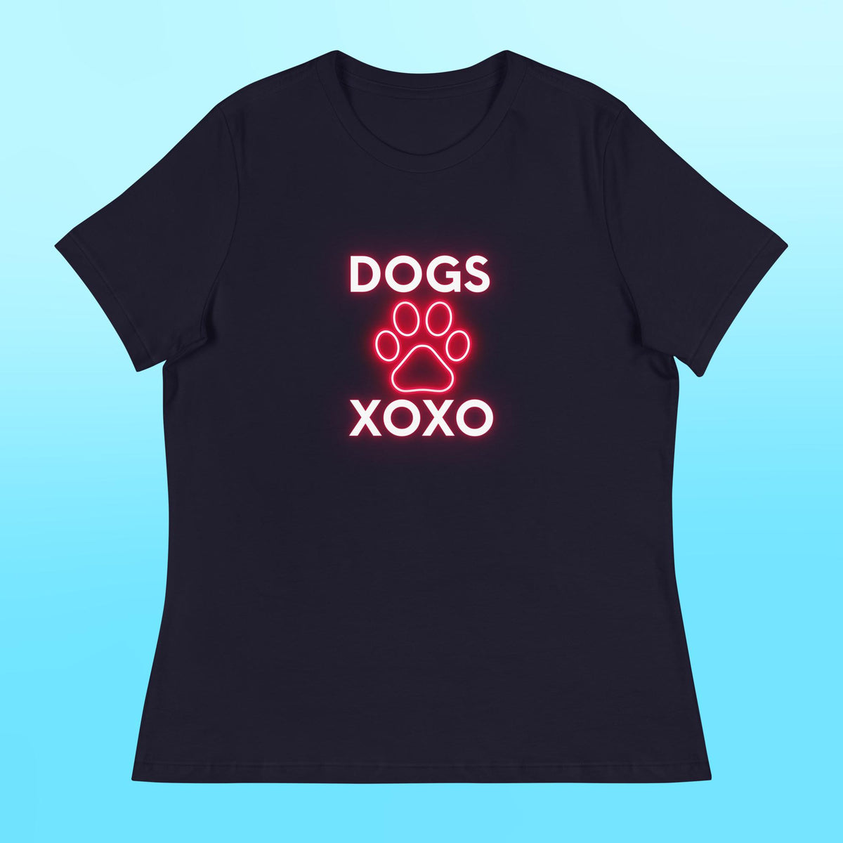 XOXO Dogs Womens Shirt