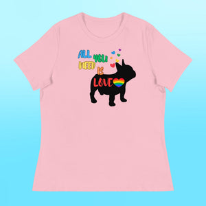 LOVE Frenchie Women's Shirt