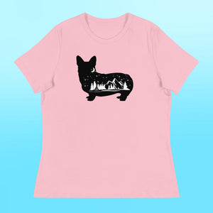 Camping Corgi Women's Shirt