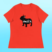 Camping Frenchie Women's Shirt