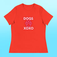 XOXO Dogs Womens Shirt