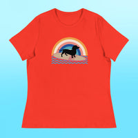 Surfing Dachshund Women's Shirt