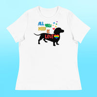 LOVE Dachshund Women's Shirt