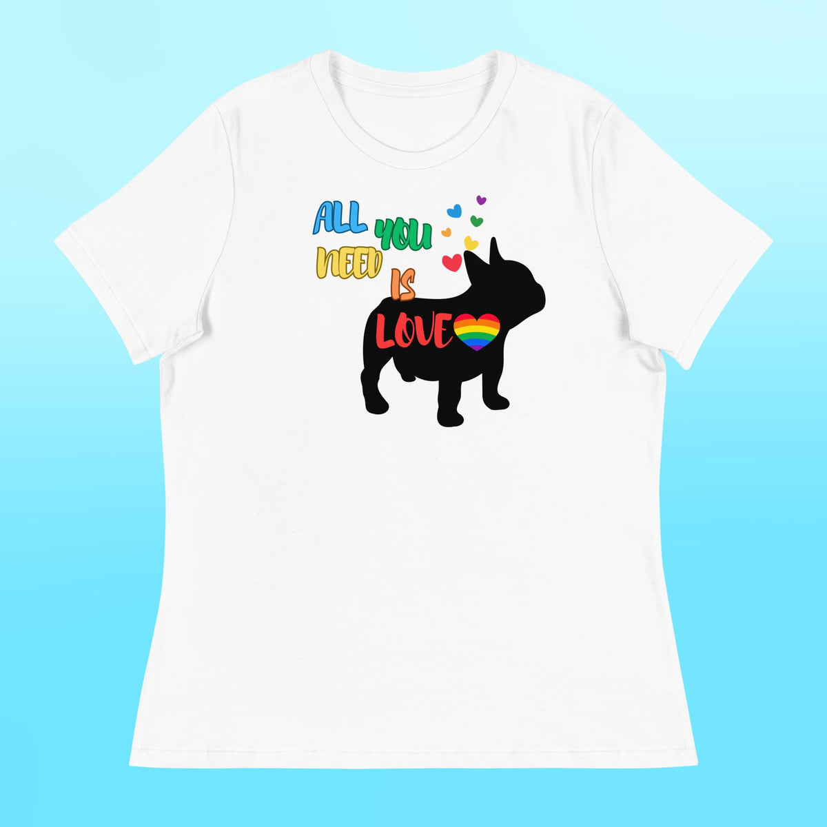 LOVE Frenchie Women's Shirt