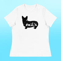 Camping Corgi Women's Shirt