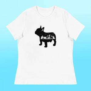 Camping Frenchie Women's Shirt